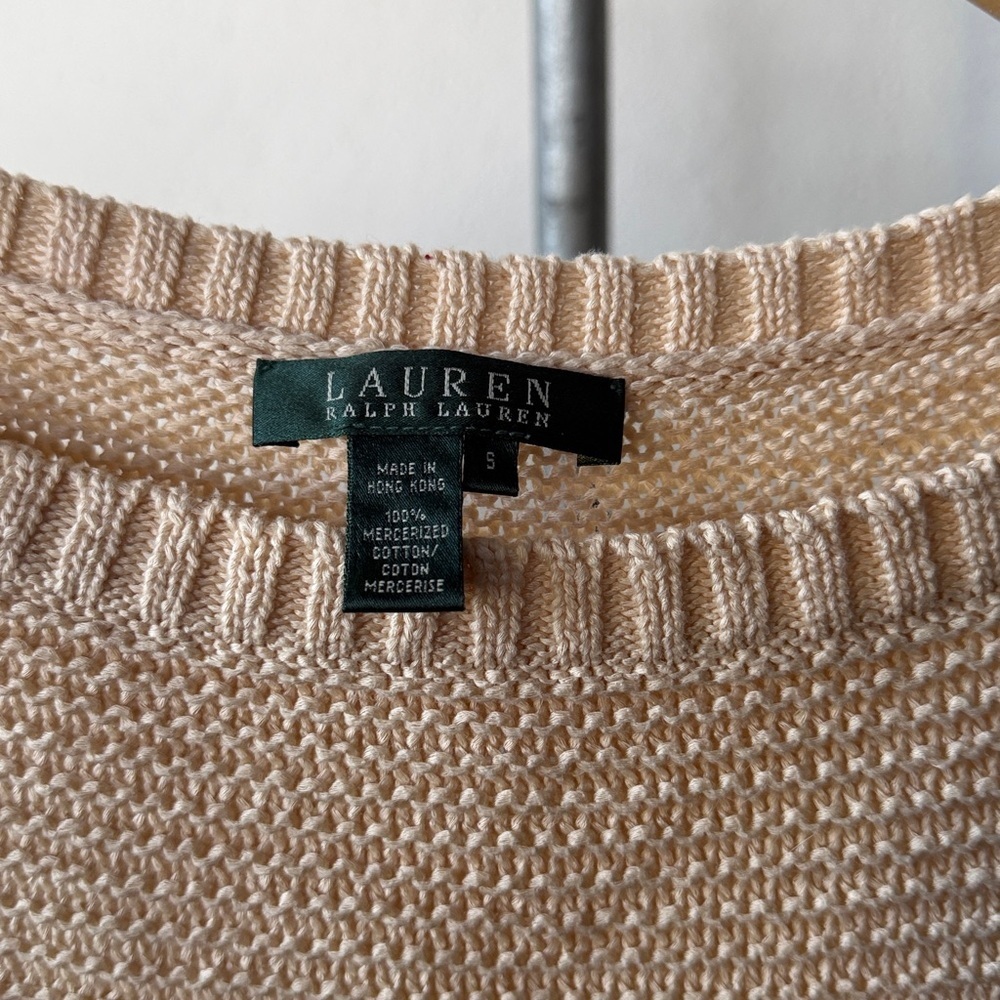 Vintage Lauren Ralph Lauren Knit Sweater Size Small - Picture 2 of 3